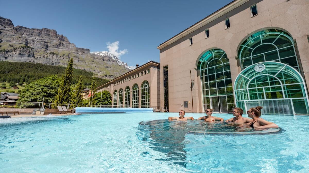 Walliser Alpentherme Outdoor Pool